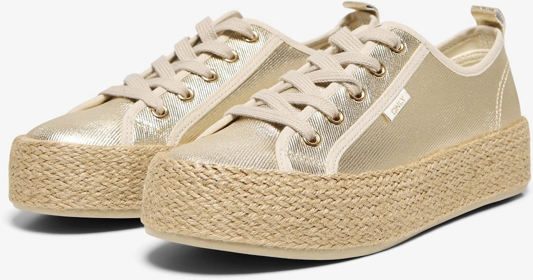 IDA-1 Cotton Women's Gold Trainers, 6 of 5