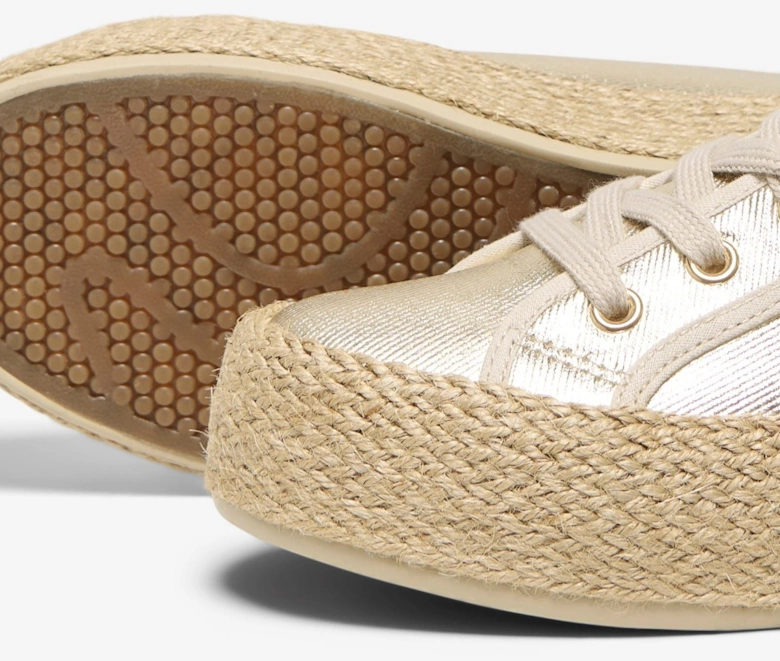 IDA-1 Cotton Women's Gold Trainers