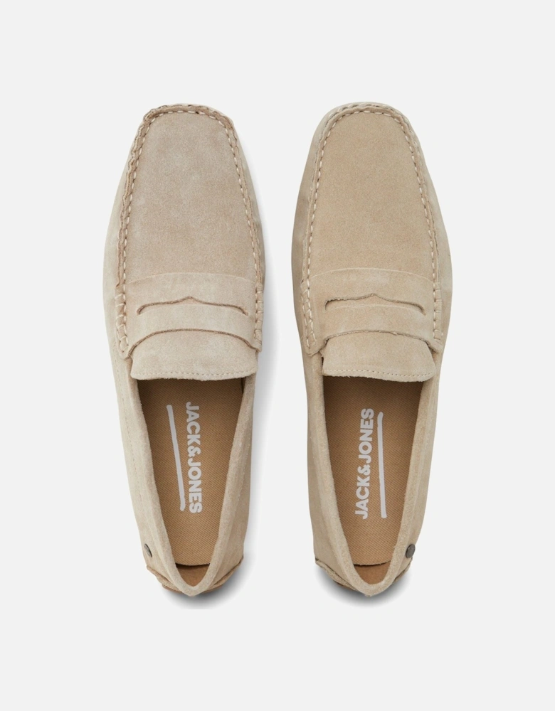 Jensen Suede Men's Moonbeam Loafers