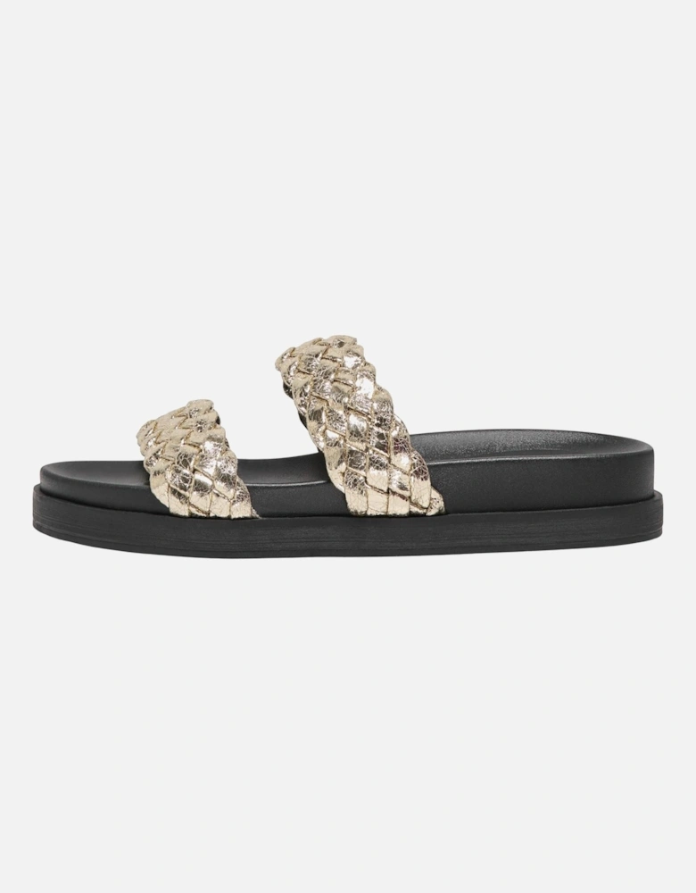 MINNIE-16 Polyurethane Women's Gold Sandals
