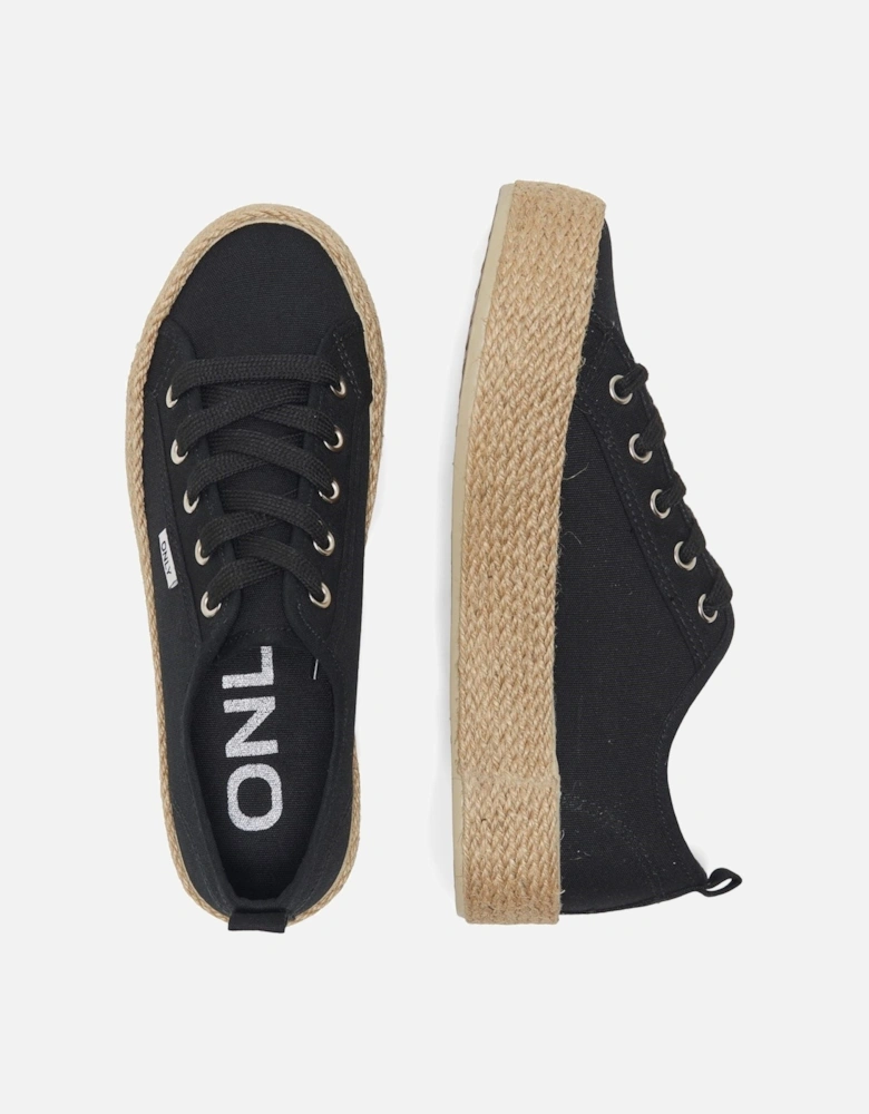 IDA-1 Cotton Women's Black Trainers