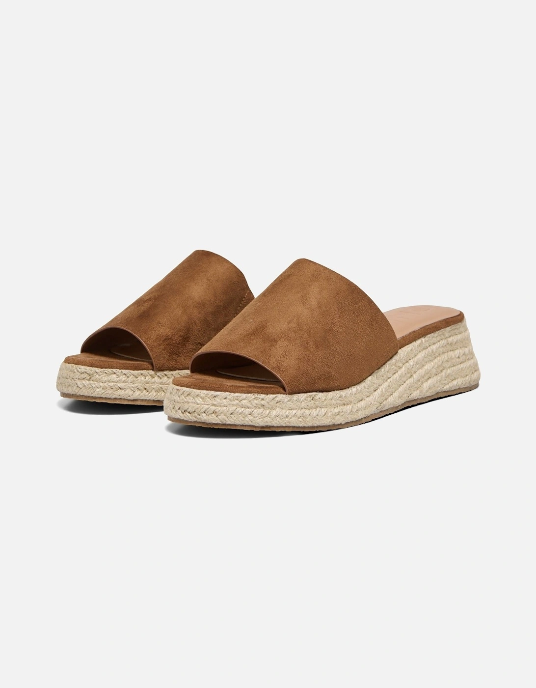 MINERVA-3 Polyester Women's Cognac Mules, 6 of 5
