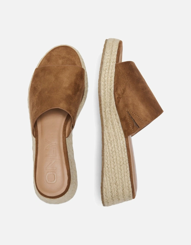 MINERVA-3 Polyester Women's Cognac Mules