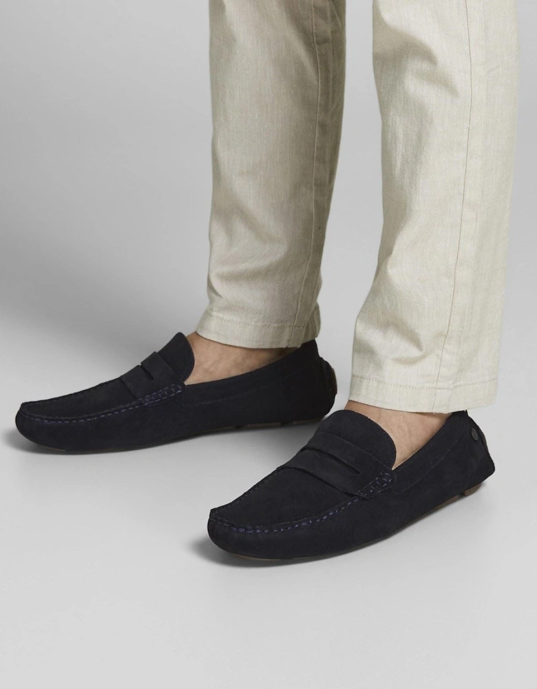Jensen Suede Men's Navy Blazer Loafers