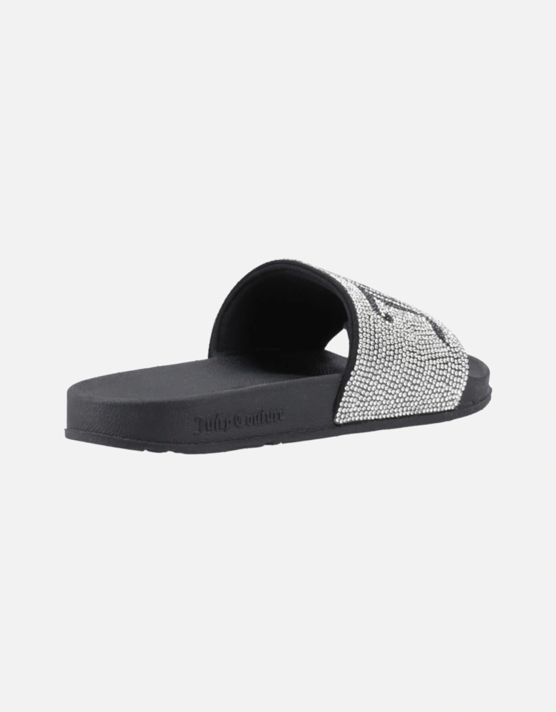 DONNA Women's Silver Slides