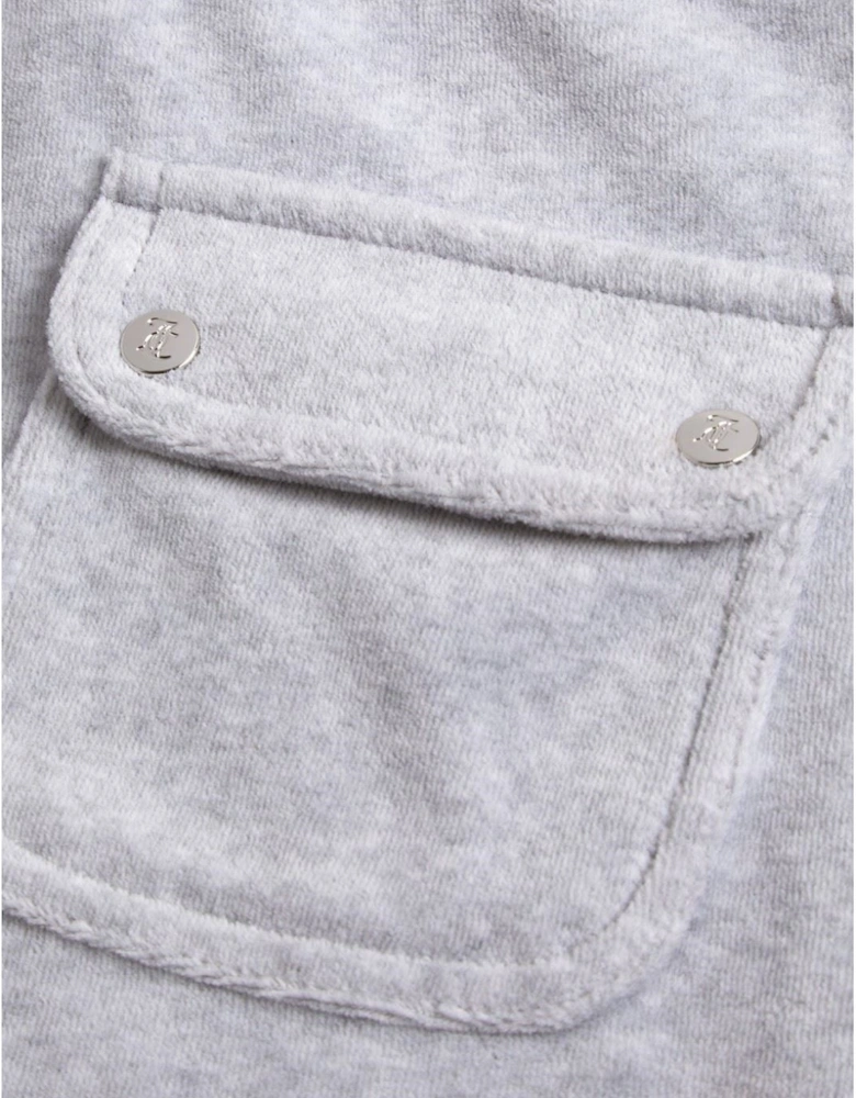 Del Ray Pant Synthetic Women's Silver Joggers