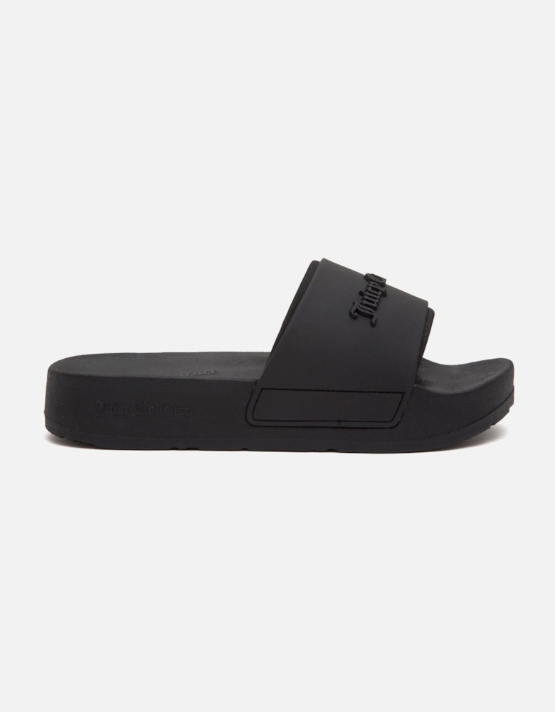 BREANNA Rubber Women's Black Slides