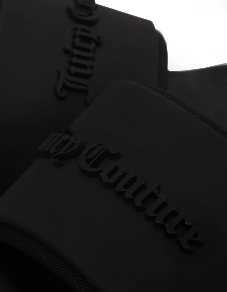 BREANNA Rubber Women's Black Slides