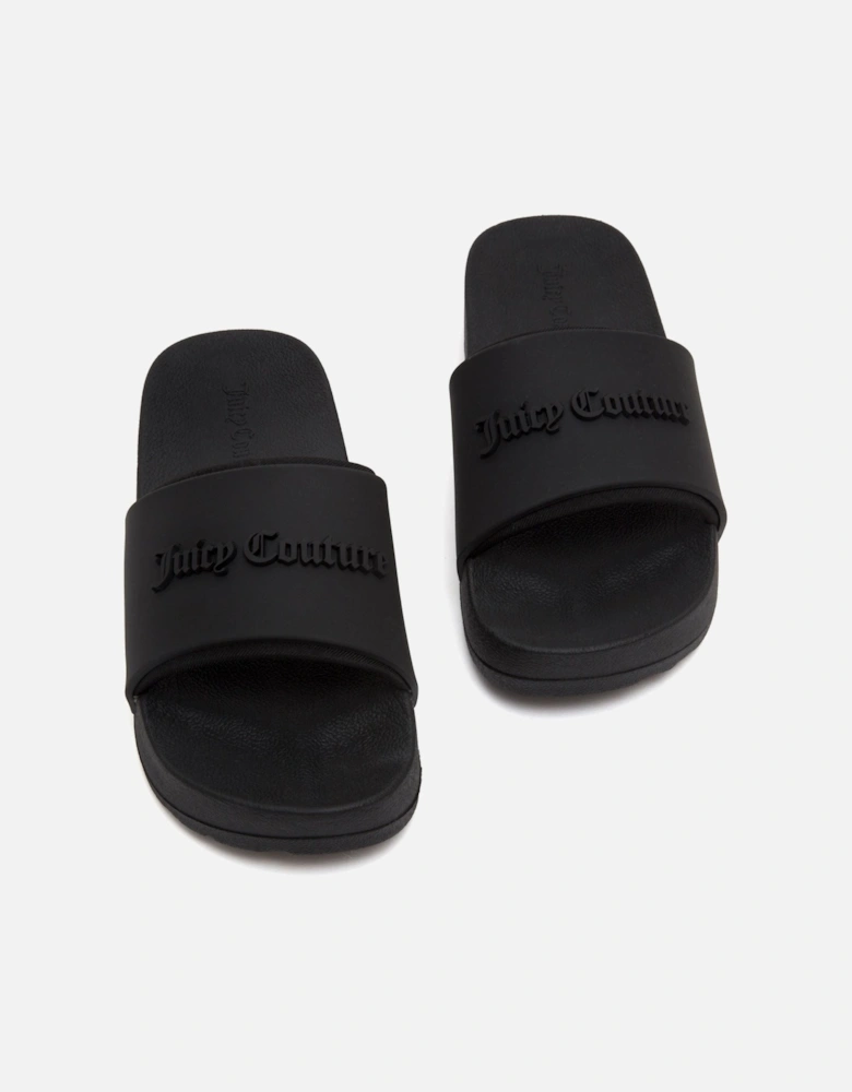 BREANNA Rubber Women's Black Slides