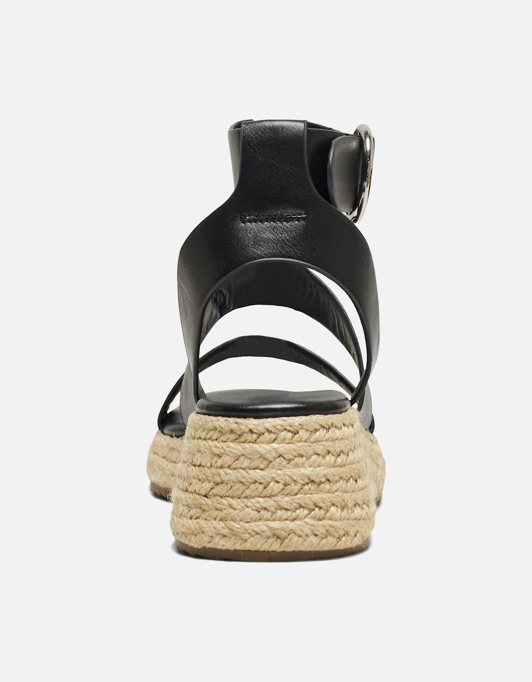 MINERVA-1 Polyurethane Women's Black Espadrilles