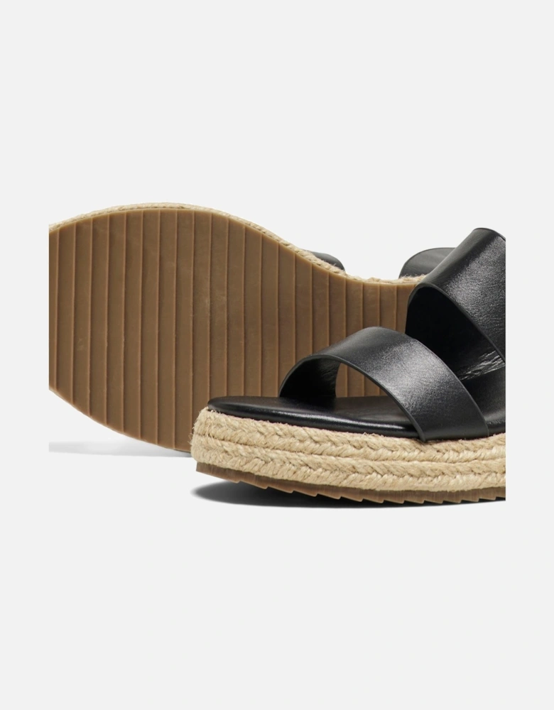 MINERVA-1 Polyurethane Women's Black Espadrilles