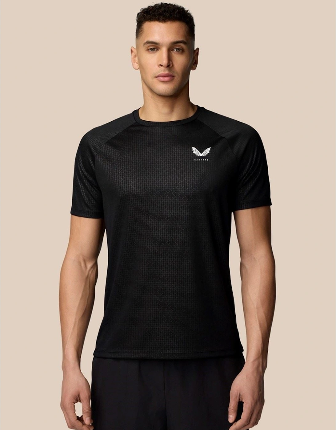 Adapt T-Shirt Polyester Men's Black, 8 of 7