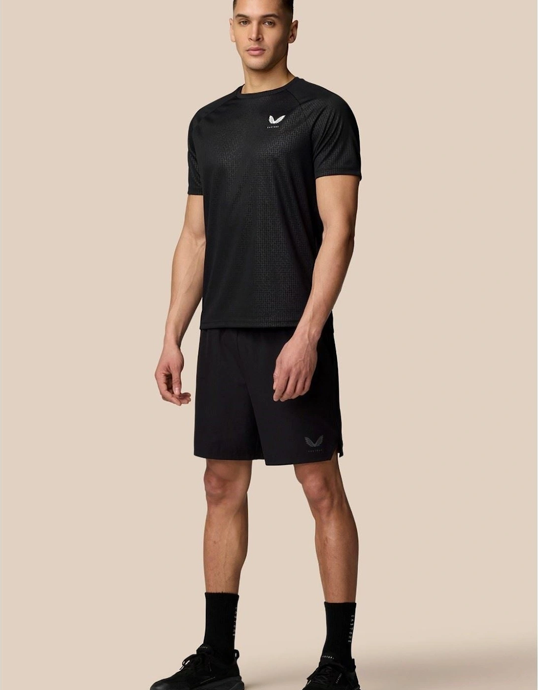 Adapt T-Shirt Polyester Men's Black