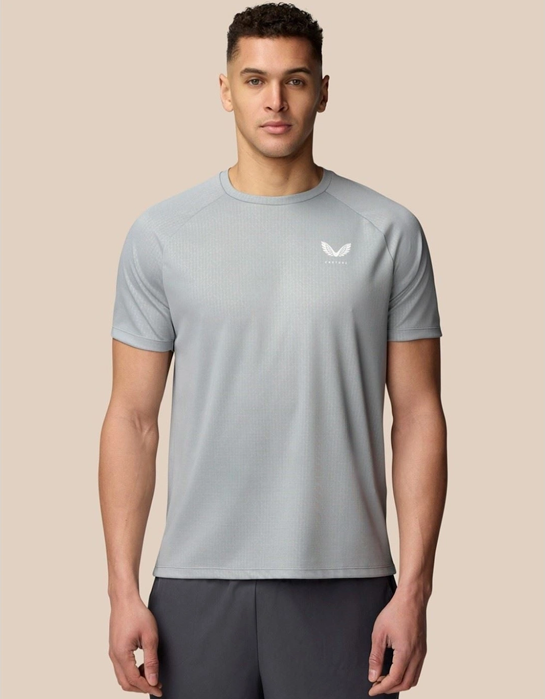 Adapt T-Shirt Polyester Men's Grey, 8 of 7