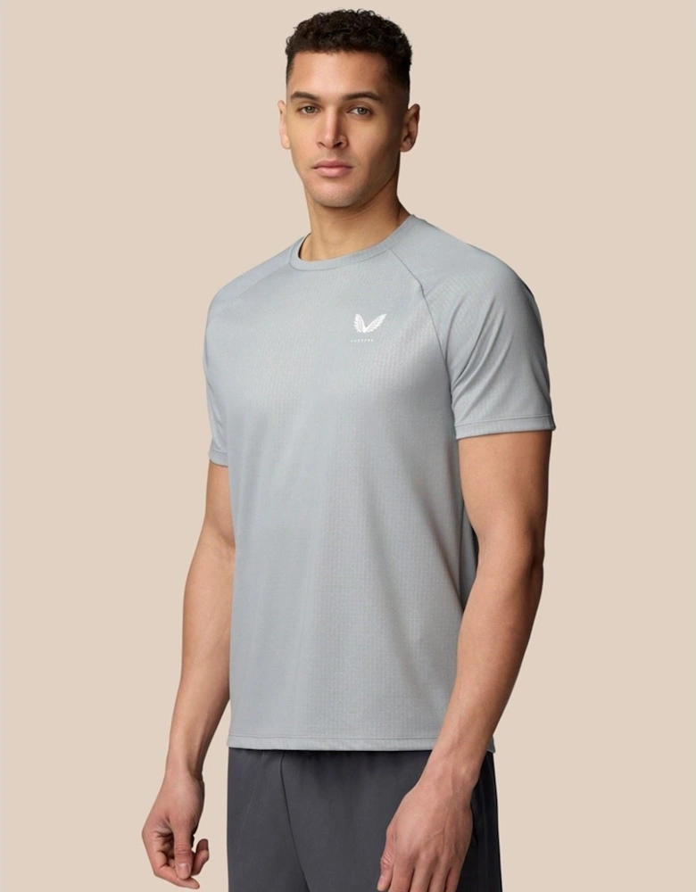 Adapt T-Shirt Polyester Men's Grey