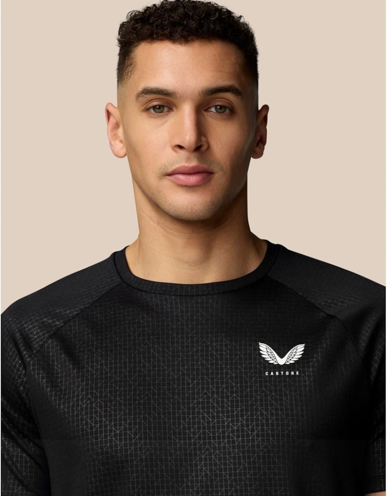 Adapt T-Shirt Polyester Men's Black