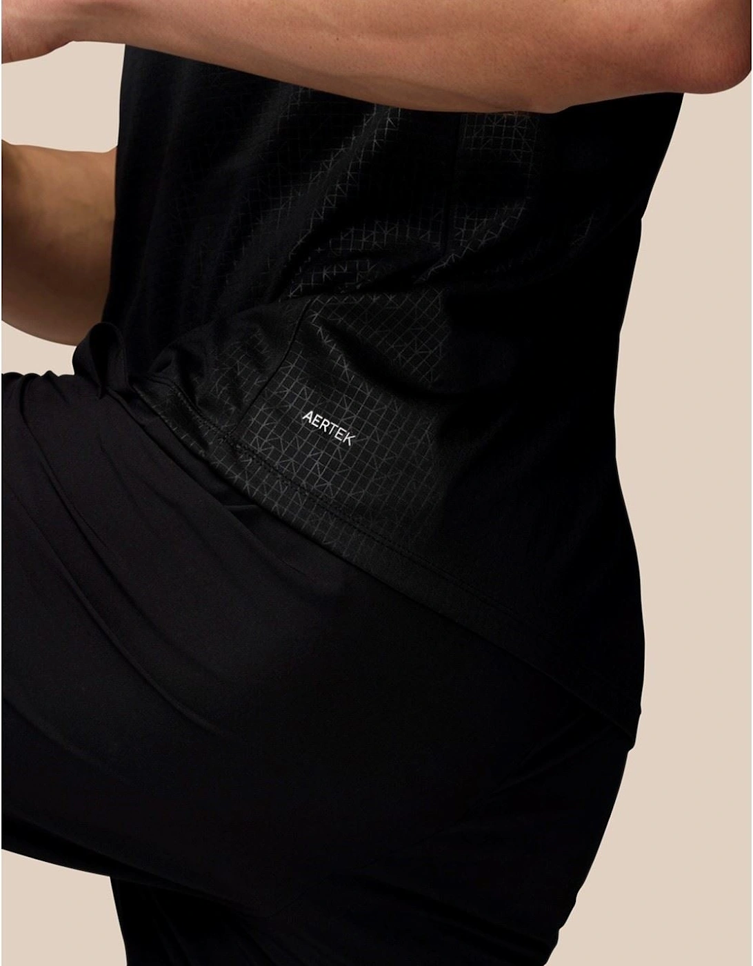 Adapt T-Shirt Polyester Men's Black