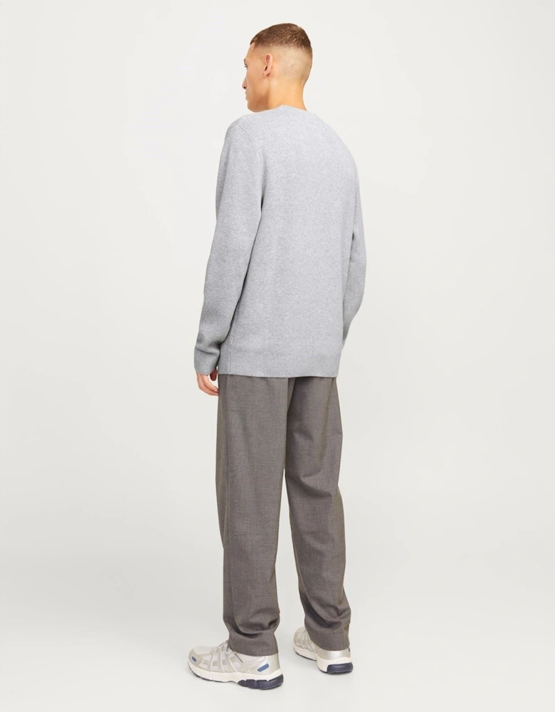 Milano Stitch Cotton Men's Grey Sweatshirt