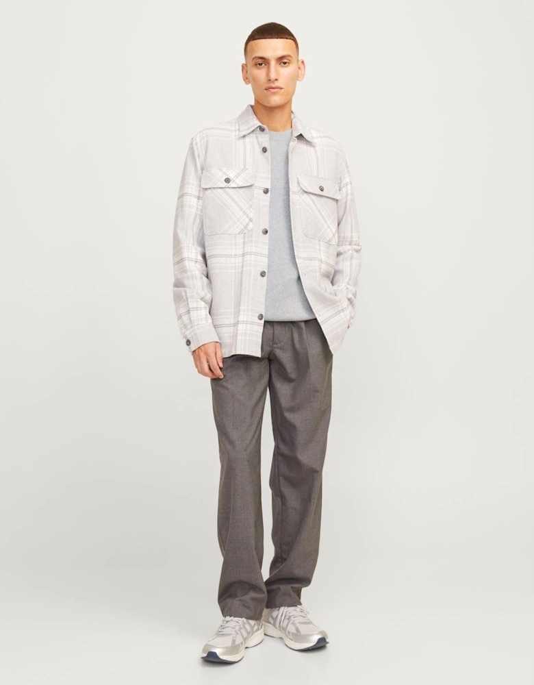 Milano Stitch Cotton Men's Grey Sweatshirt