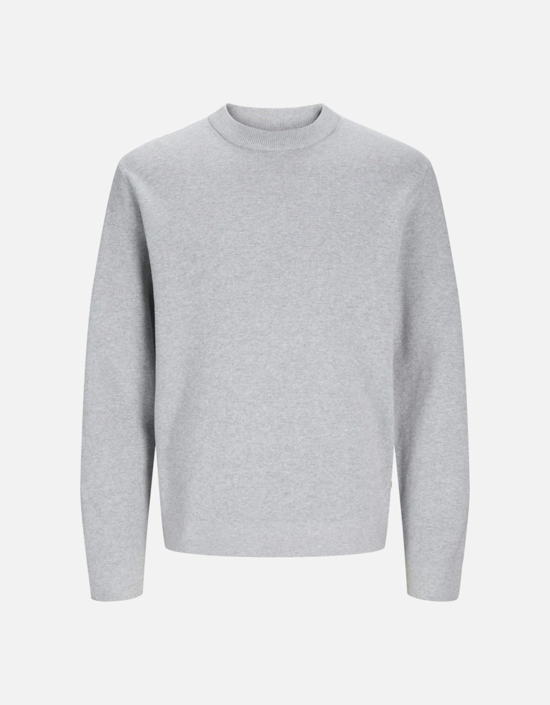 Milano Stitch Cotton Men's Grey Sweatshirt