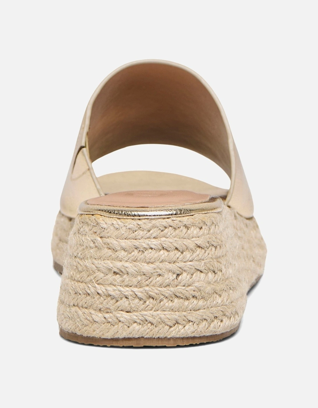 MINERVA-3 Polyurethane Women's Gold Mules