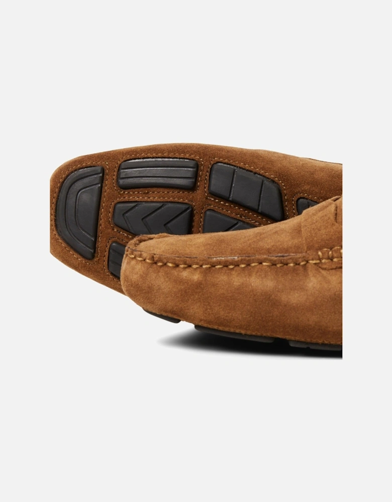 Jensen Suede Men's Cognac Loafers
