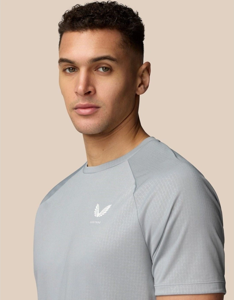 Adapt T-Shirt Polyester Men's Grey