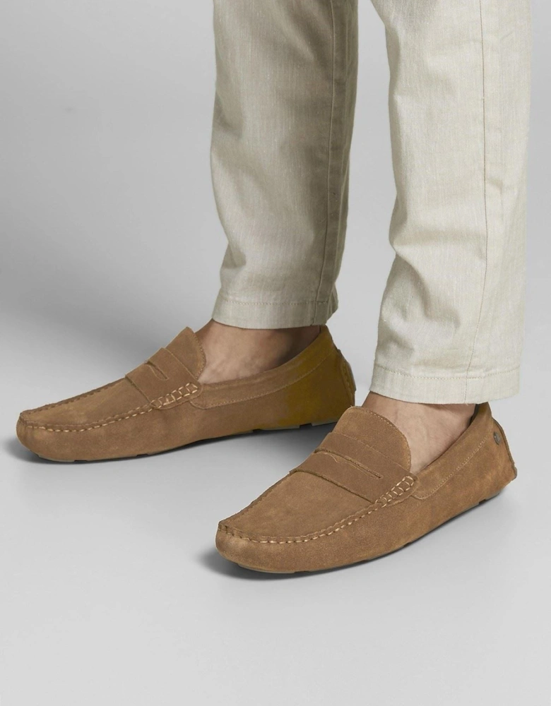 Jensen Suede Men's Cognac Loafers