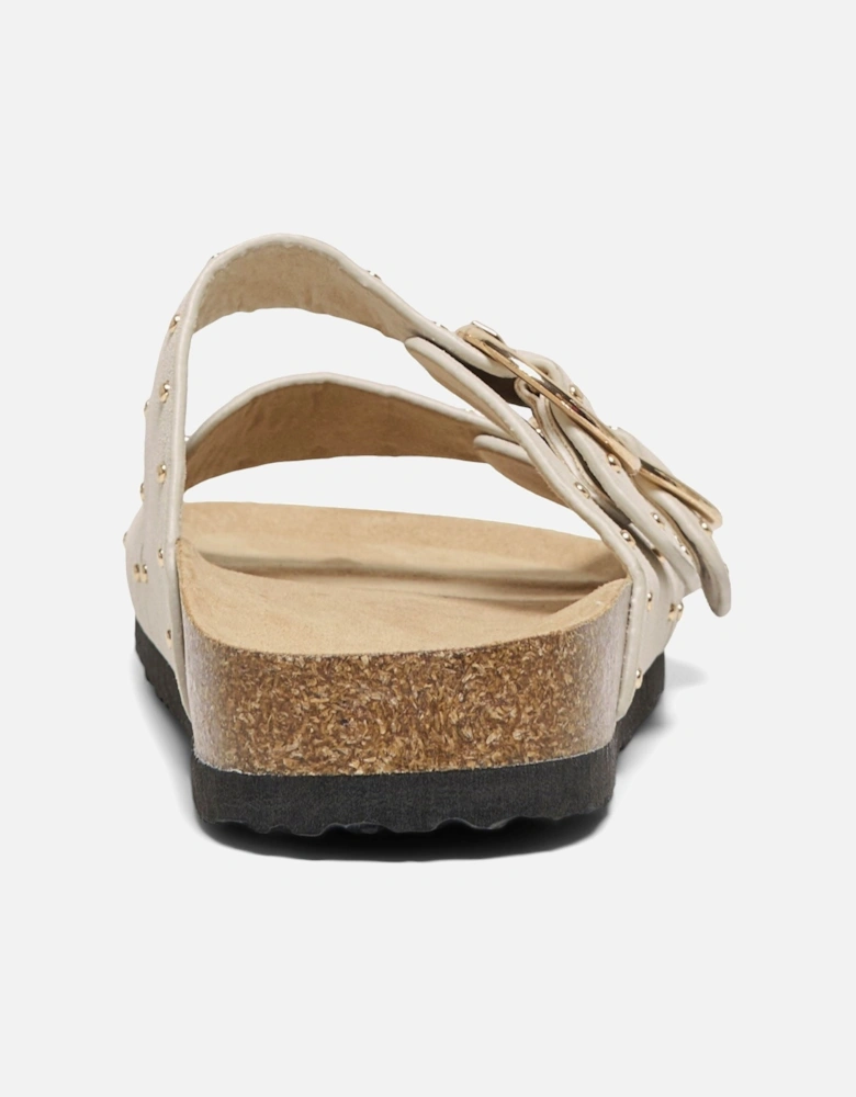 MAXI-15 Polyurethane Women's Cream Sandals