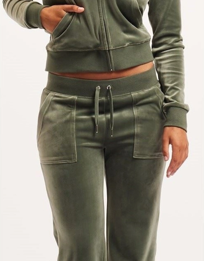 Robertson Classic Jacket Polyester Women's Green Hooded Sweatshirt