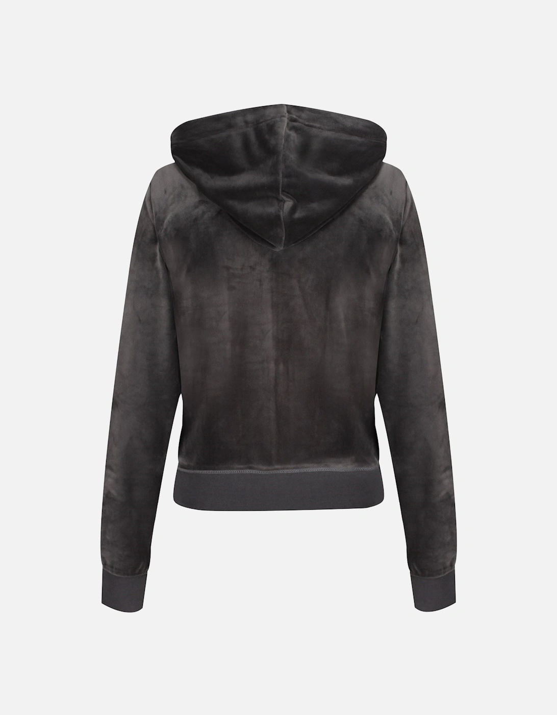 Robertson Classic Jacket Polyester Women's Grey Hooded Sweatshirt