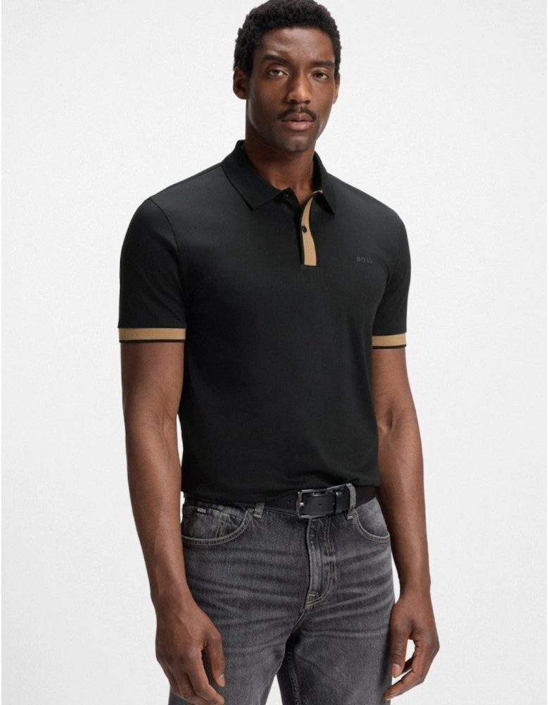 BOSS Black H-Phillipson 200 Polo Shirt 001 Black