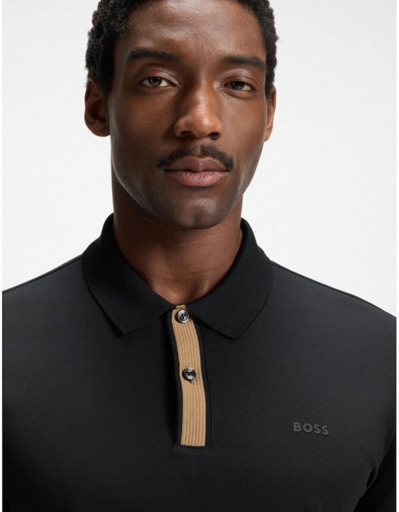 BOSS Black H-Phillipson 200 Polo Shirt 001 Black