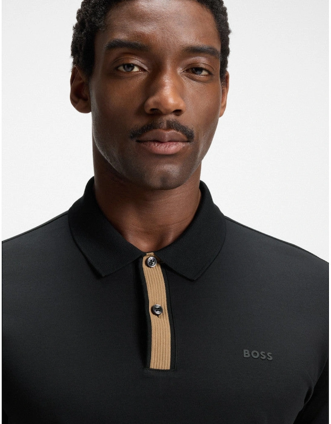 BOSS Black H-Phillipson 200 Polo Shirt 001 Black