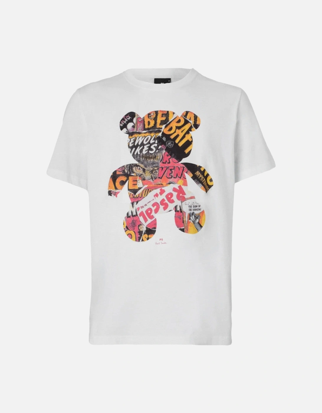 PS Reg Fit Teddy T-Shirt 01 WHITE, 2 of 1