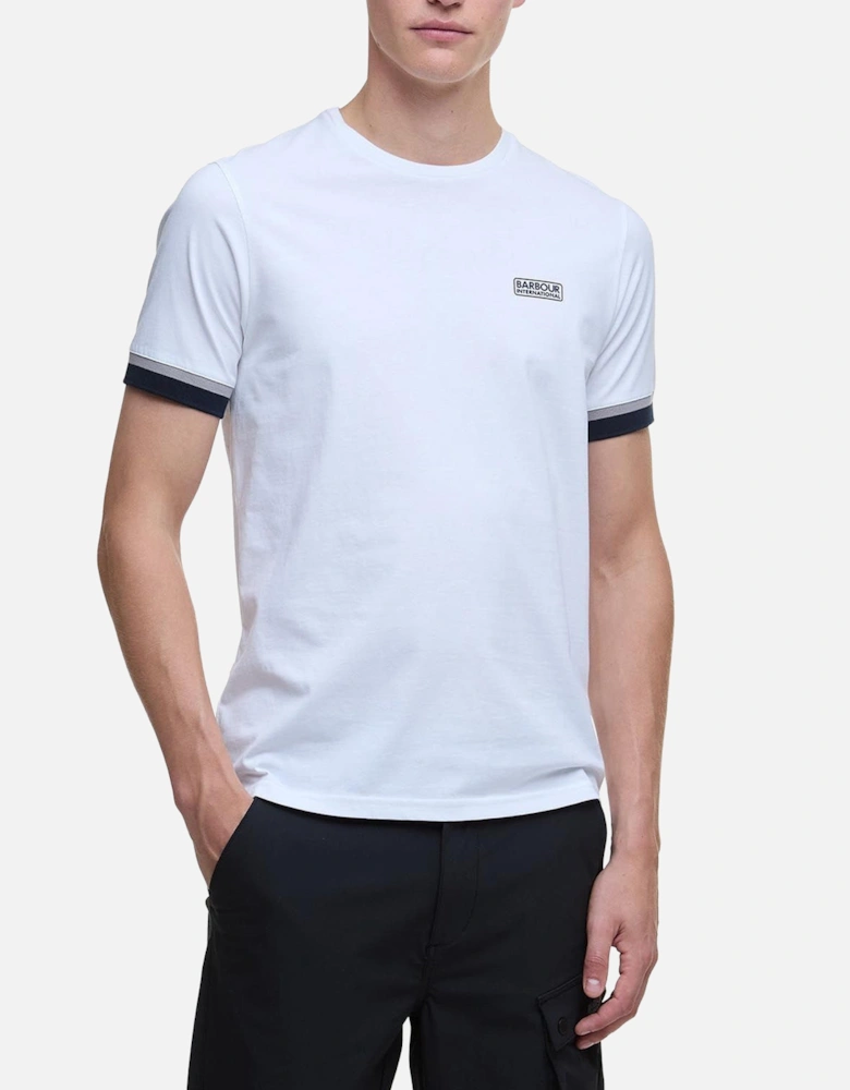 Deep Cuff Evan Tipped T-Shirt