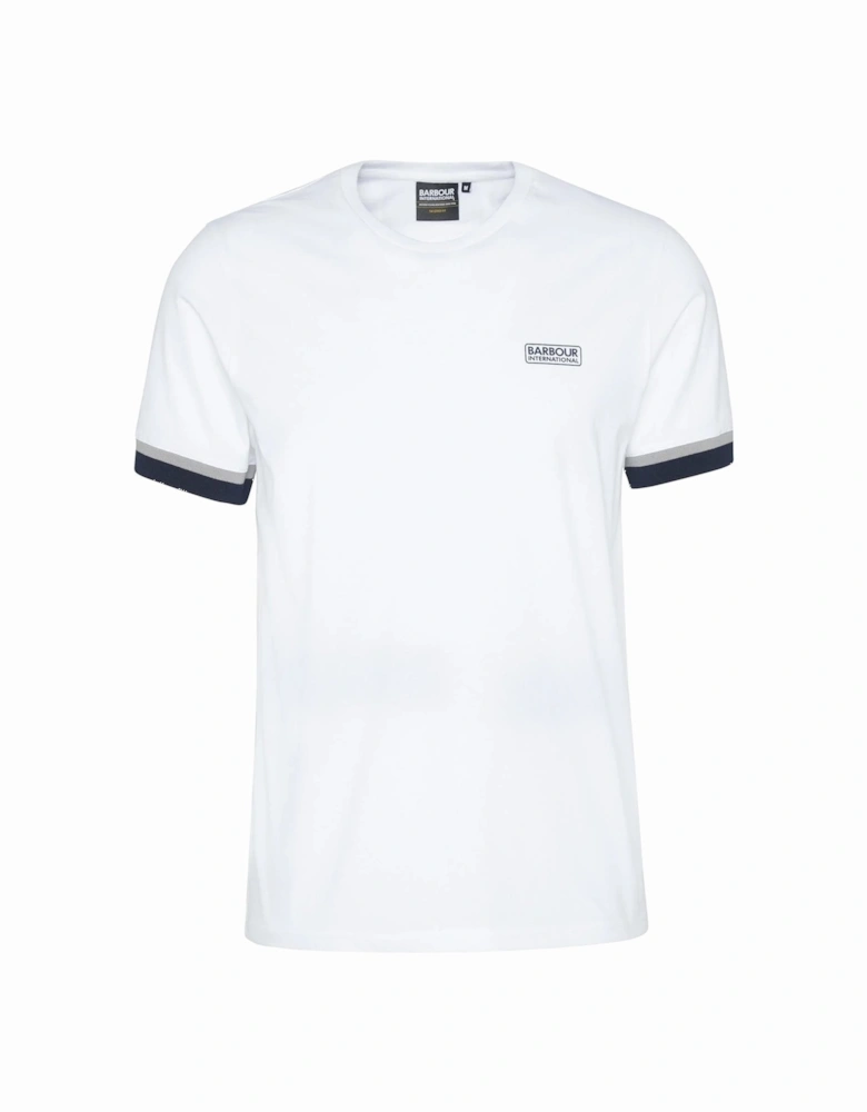 Deep Cuff Evan Tipped T-Shirt