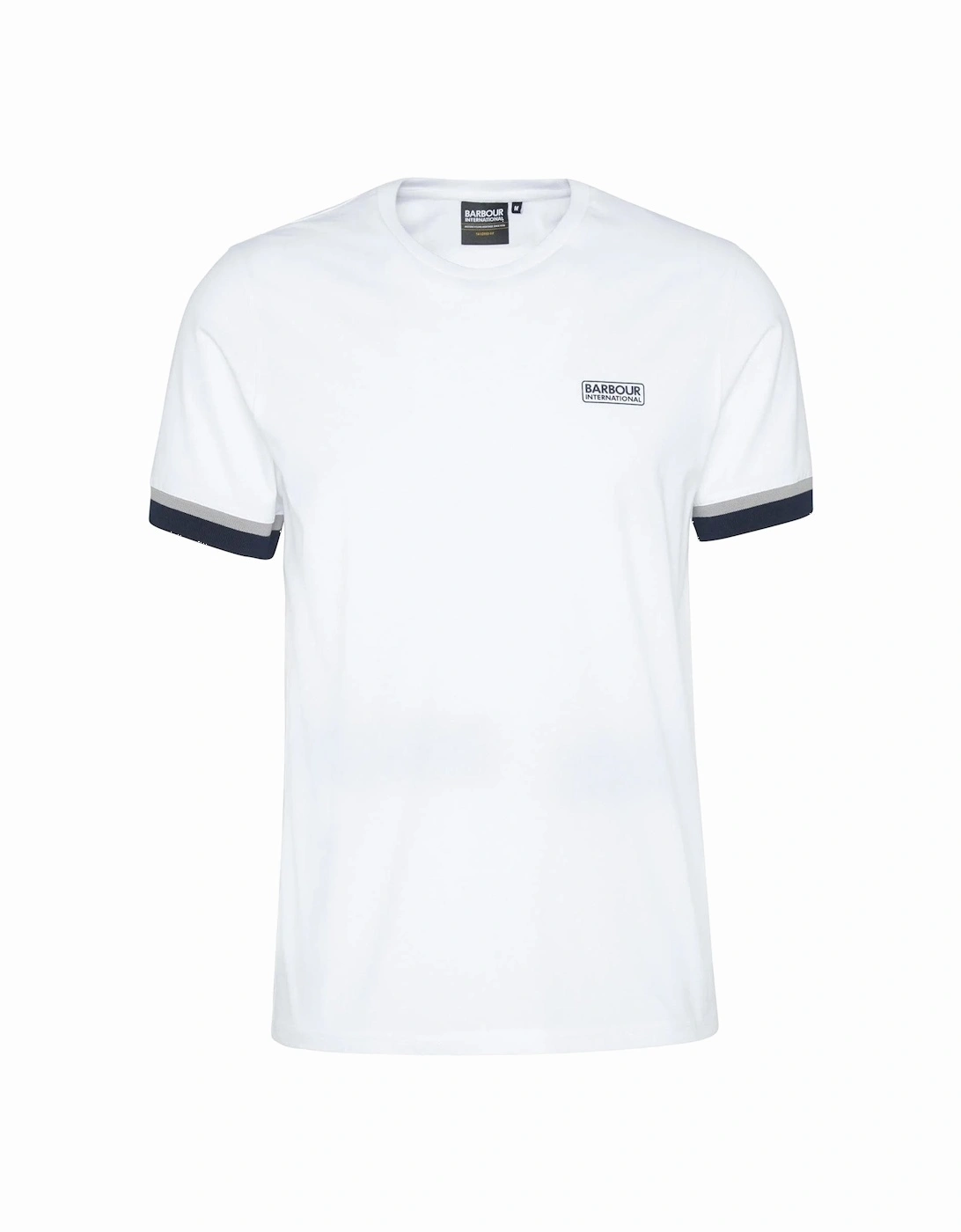 Deep Cuff Evan Tipped T-Shirt, 5 of 4