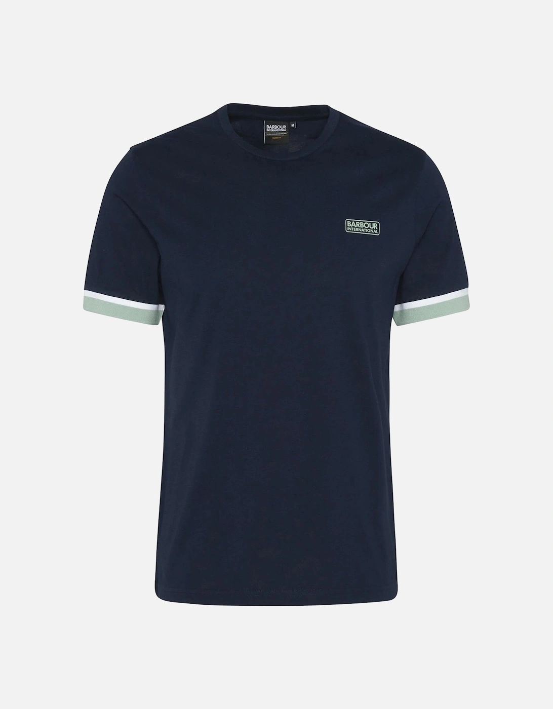 Deep Cuff Evan Tipped T-Shirt, 2 of 1