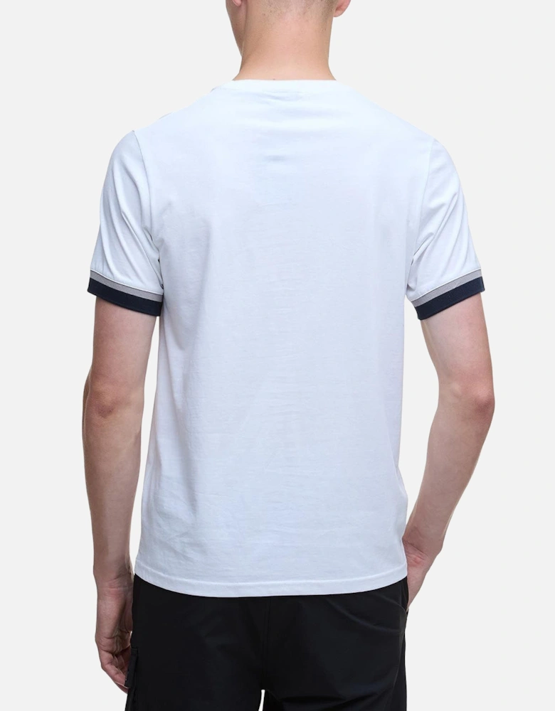 Deep Cuff Evan Tipped T-Shirt