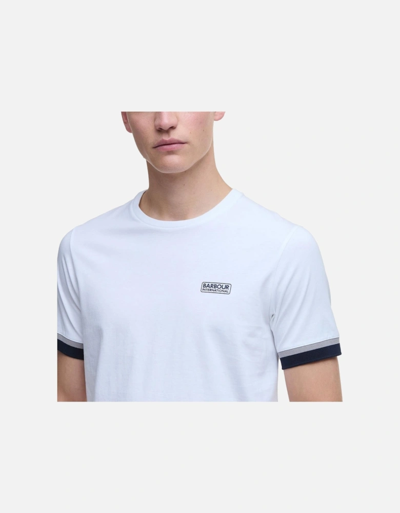 Deep Cuff Evan Tipped T-Shirt