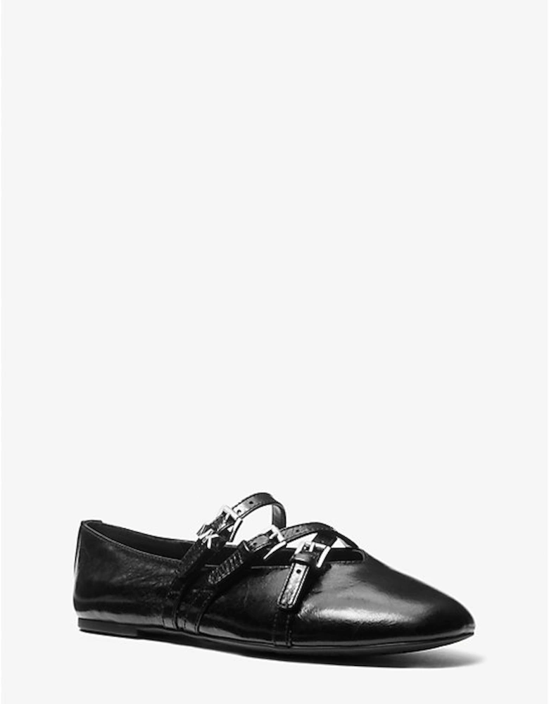 Indy Flex Leather Ballet Flat