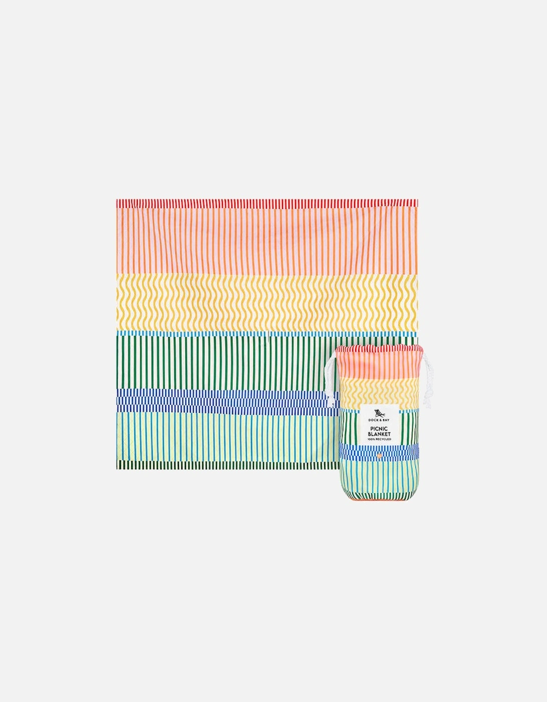 Picnic Blanket - Stripe Up Your Life (170x170cm), 2 of 1