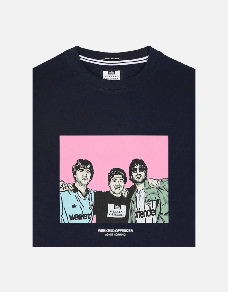 Diego T-shirt Navy
