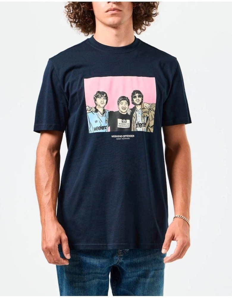 Diego T-shirt Navy
