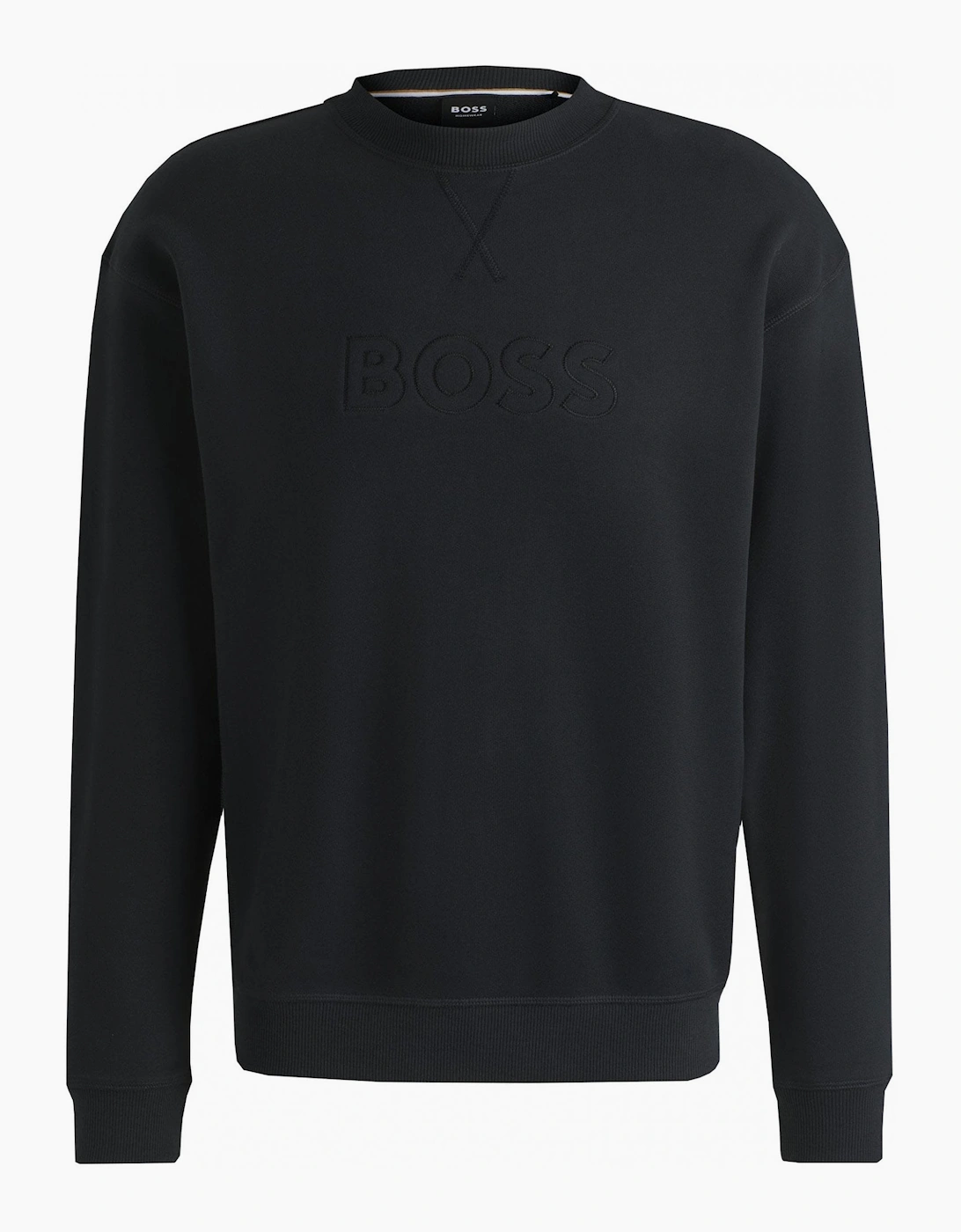 Men's Hugo Boss Men's Black David Sweatshirt - Size: 38