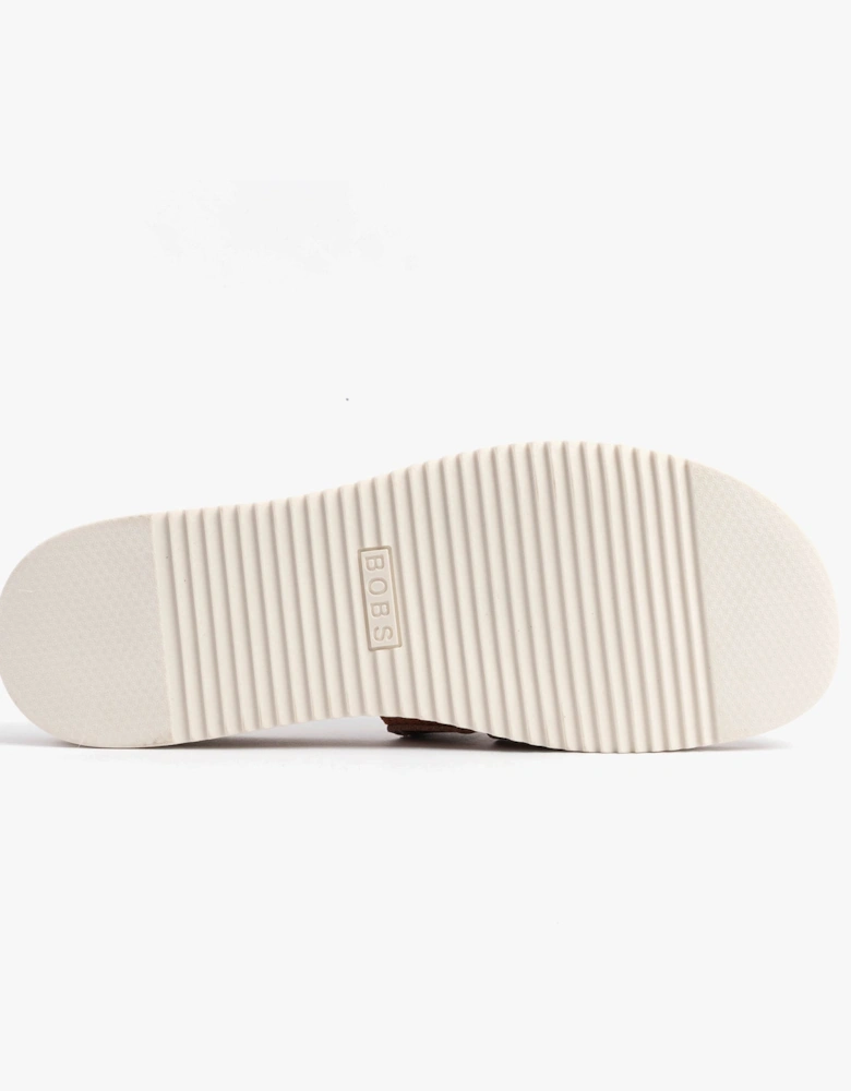 BOBS DESERT KISS LOW - PEAK LOOK Womens Sandals Chestnut