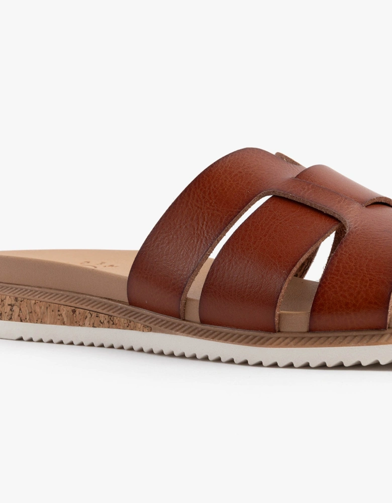 BOBS DESERT KISS LOW - PEAK LOOK Womens Sandals Chestnut