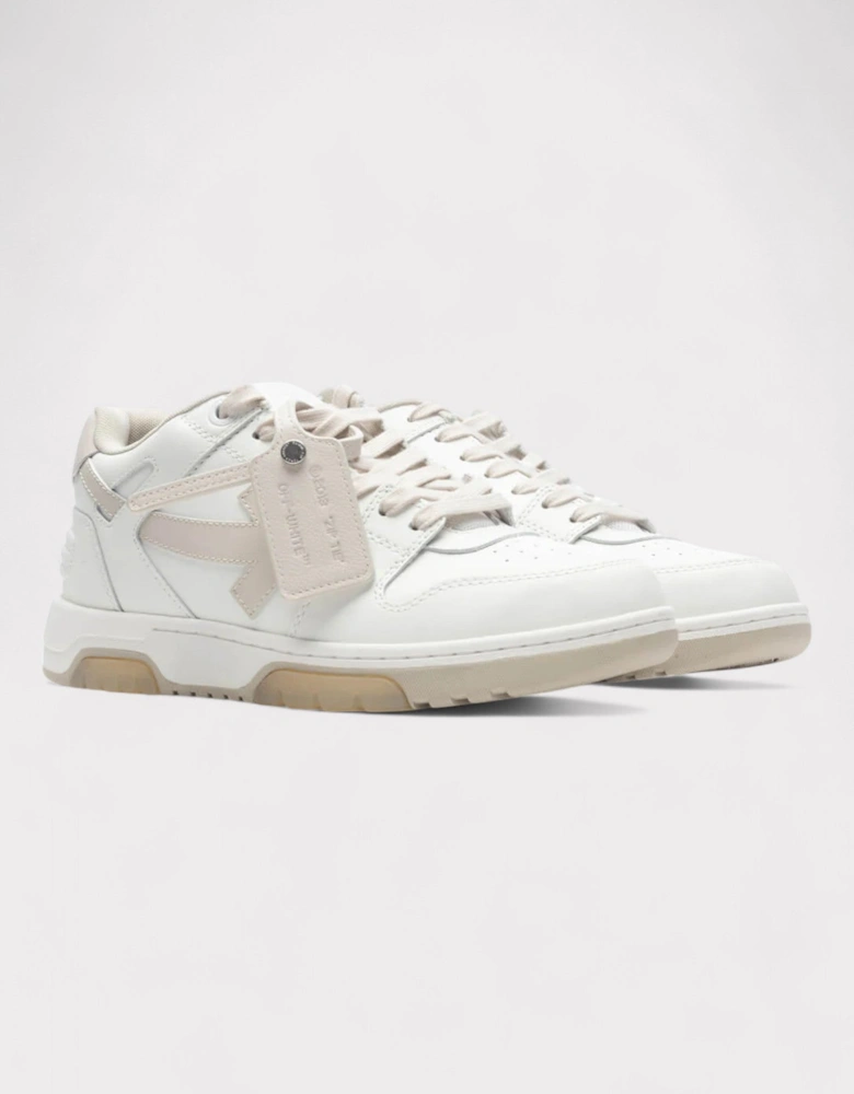 Out Of Office Leather White Beige