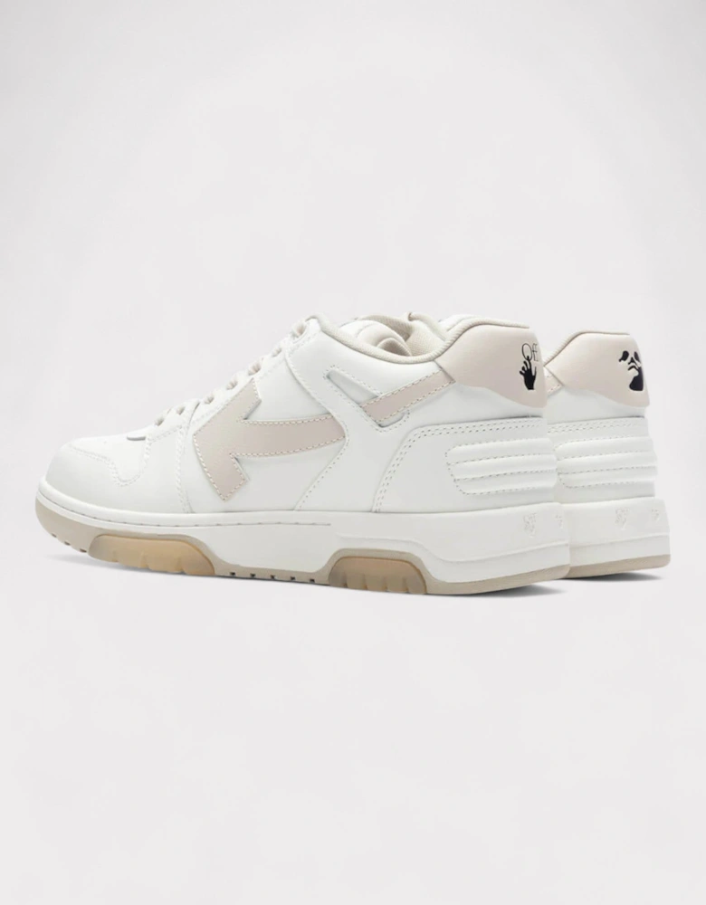 Out Of Office Leather White Beige
